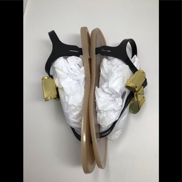 Kate spade Jelly Sandals black gold and neutral color - Picture 3 of 5